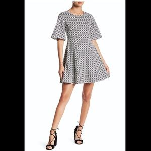American Twist Print Mini Dress